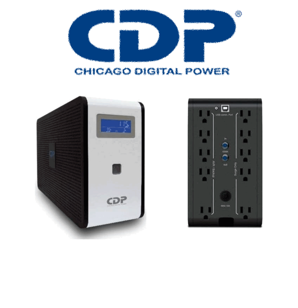 CHICAGO DIGITAL POWER  CDP084036 CDP R-Smart1010 - UPS Interactivo / 100