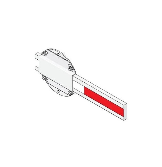 DKS DOORKING 1601-348 Mástil de Madera para Barreras DK