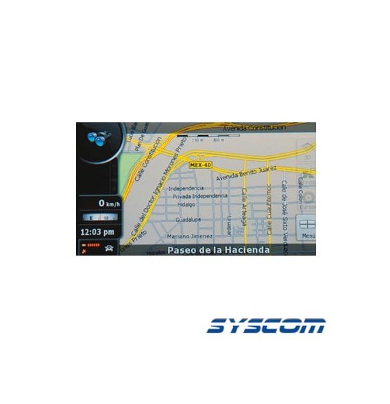 Syscom IGO8MEX Tarjeta SD para el Receptor M500 de GPS.