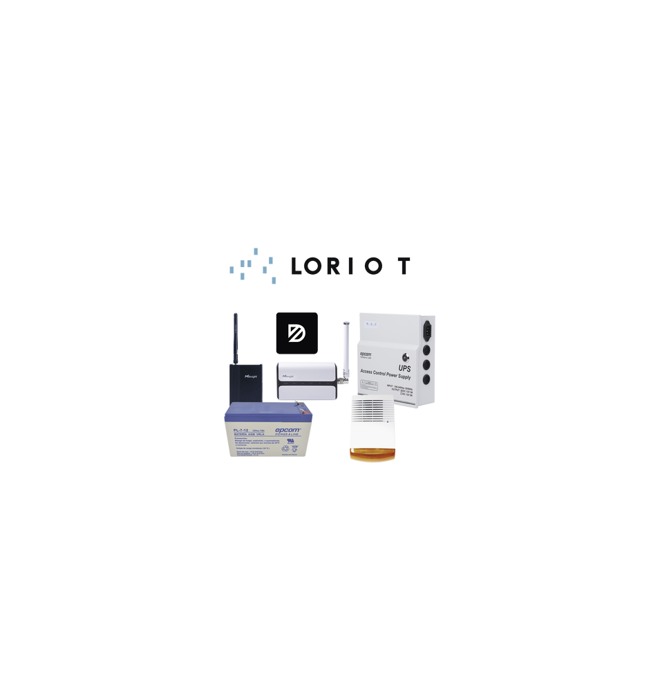 Syscom ALARMA-VECINAL-LORAWAN KIT INICIAL PARA ALARMA V