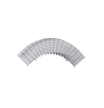 CHAROFIL CH-C90-54/300EZ Curva Pre-Fabricada Horizontal