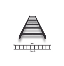 CHAROFIL CH-ET1X12EP Escalera tubular tramo recto epoxi