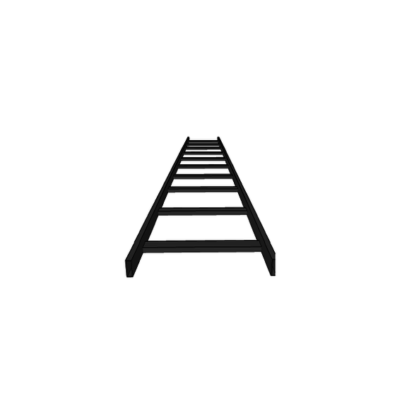 CHAROFIL CH-ET1X4EP Escalera tubular tramo recto epoxic