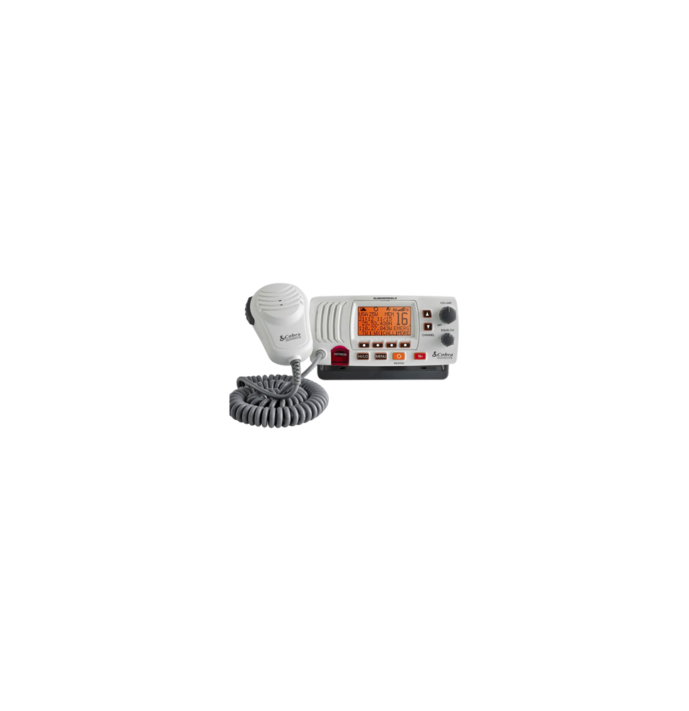 COBRA MRF77WGPS Radio móvil marino VHF clase D con ante
