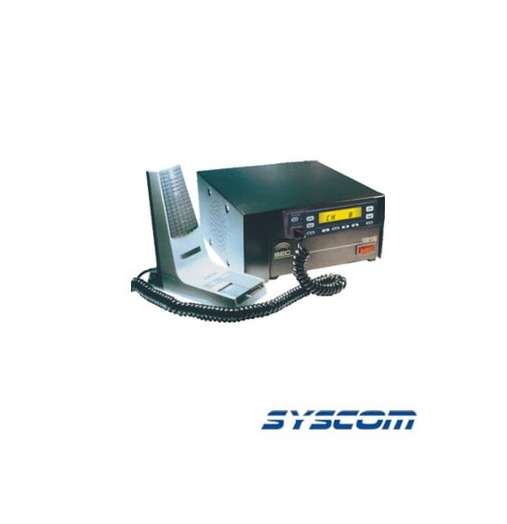 Syscom SKB-7180K Estación Base con Radio KENWOOD TK-718