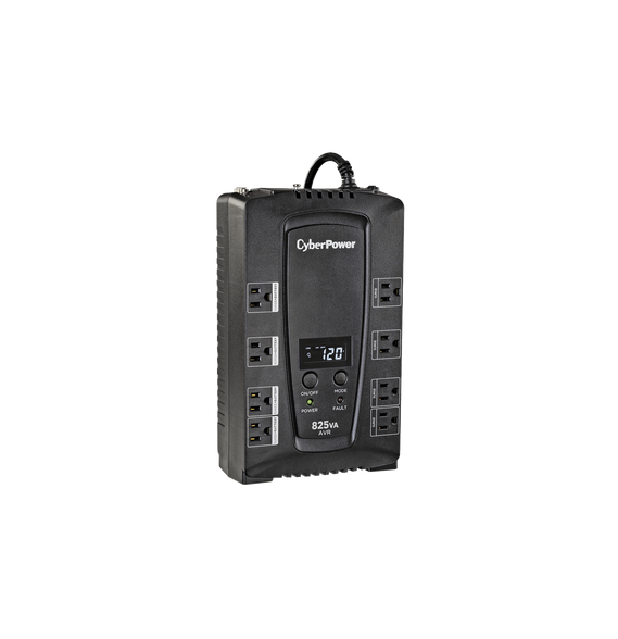 CYBERPOWER CP825AVRLCDA UPS de 825 VA/450 W Topología L