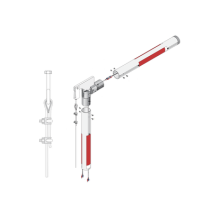 DKS DOORKING 1601-600 Kit de mástil iluminado de alumin