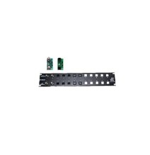 DITEK DTKRM12FP Placa frontal para 12 módulos con conex