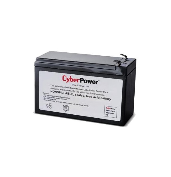 CYBERPOWER RB1290 Batería de Reemplazo de 12V/9Ah para