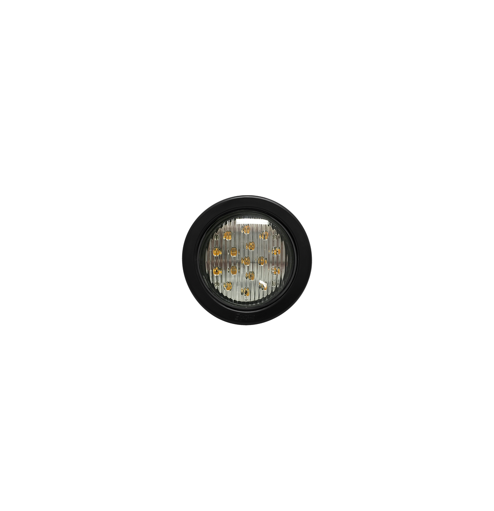 ECCO X3945R Luz direccional LED Roja circular con monta