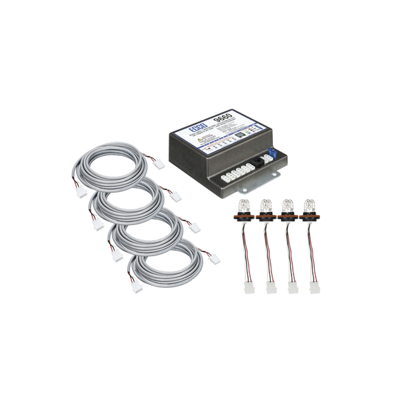 ECCO X96602 Sistema de Luces Estroboscópicas Ocultas