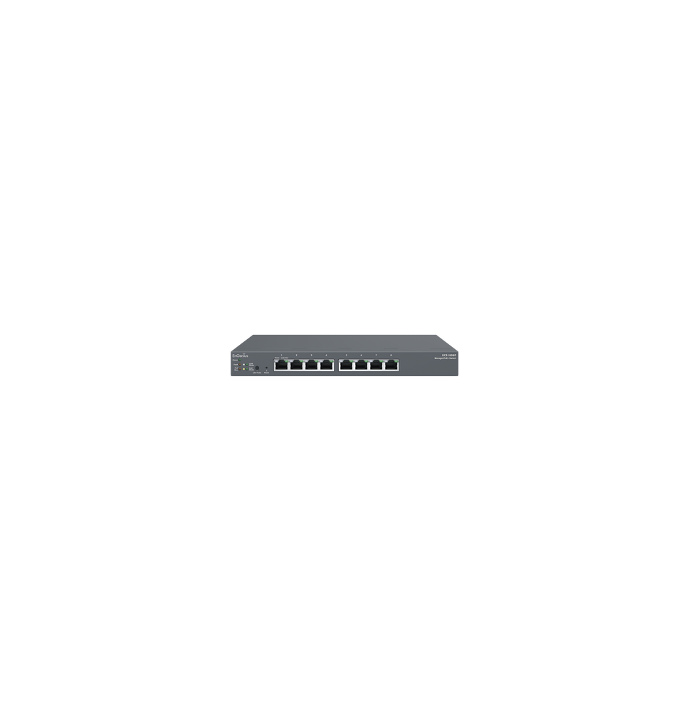 ENGENIUS ECS1008P Switch PoE de Escritorio Administrado