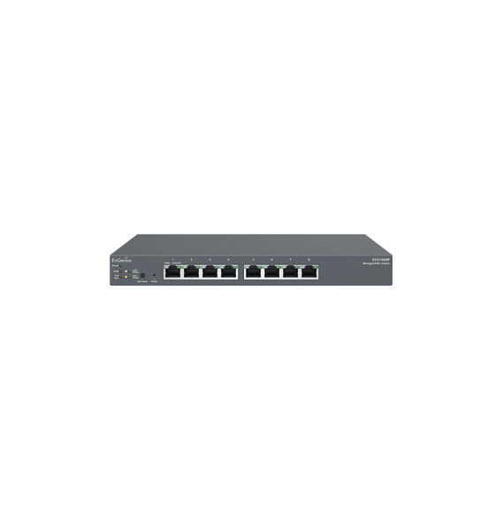 ENGENIUS ECS1008P Switch PoE de Escritorio Administrado