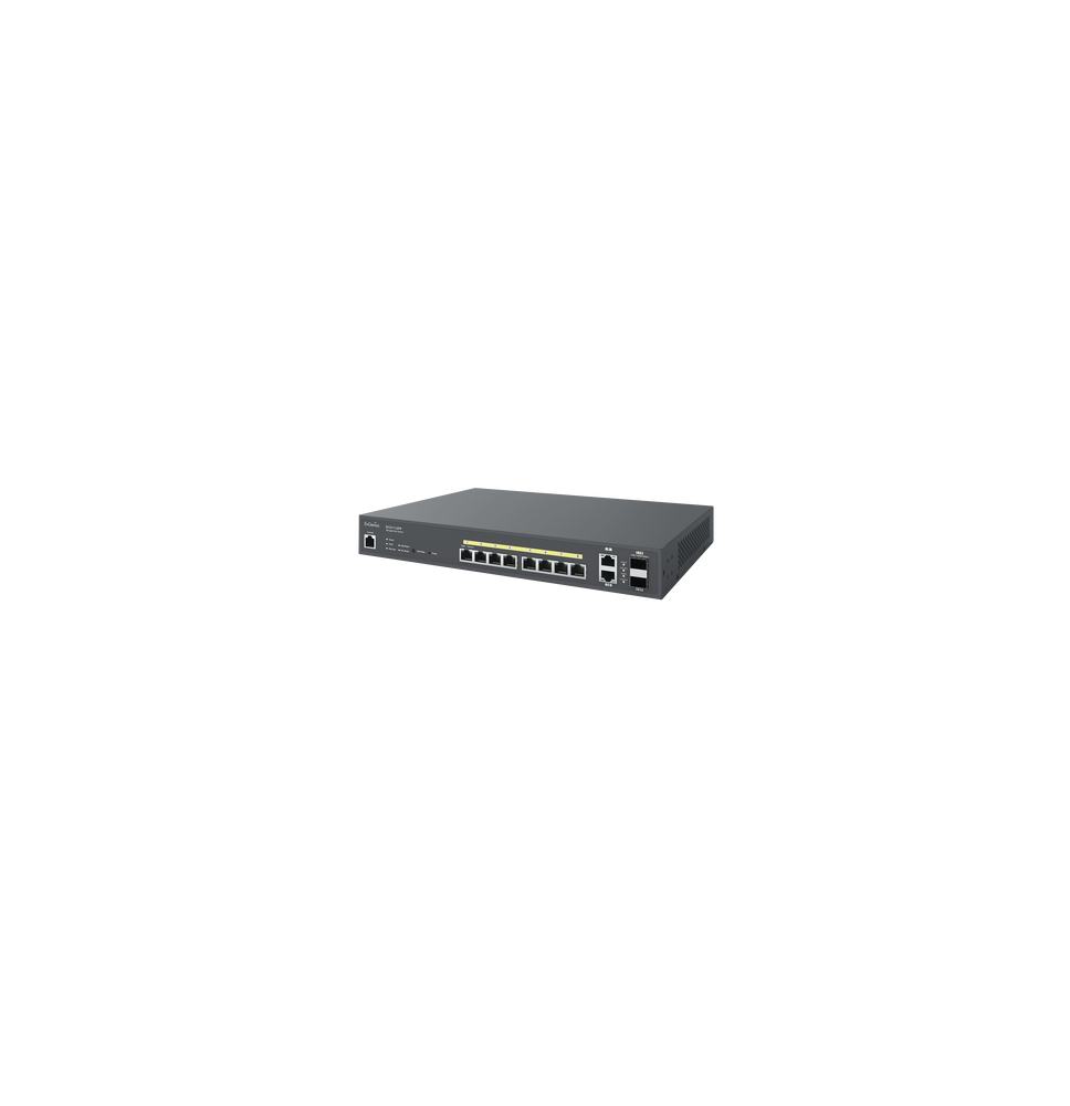 ENGENIUS ECS1112FP Switch PoE + Gigabit 130W de 8 puert