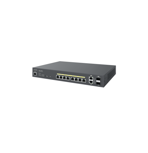 ENGENIUS ECS1112FP Switch PoE + Gigabit 130W de 8 puert