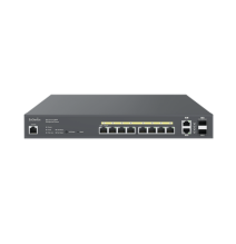 ENGENIUS ECS1112FP Switch PoE + Gigabit 130W de 8 puert