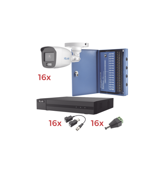 EPCOM HL1080PL/16BCA Kit TurboHD 1080p Lite / DVR 16 Ca