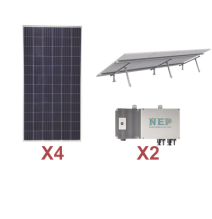 EPCOM KIT2BDM600LV127 Kit Solar para Interconexión de 1