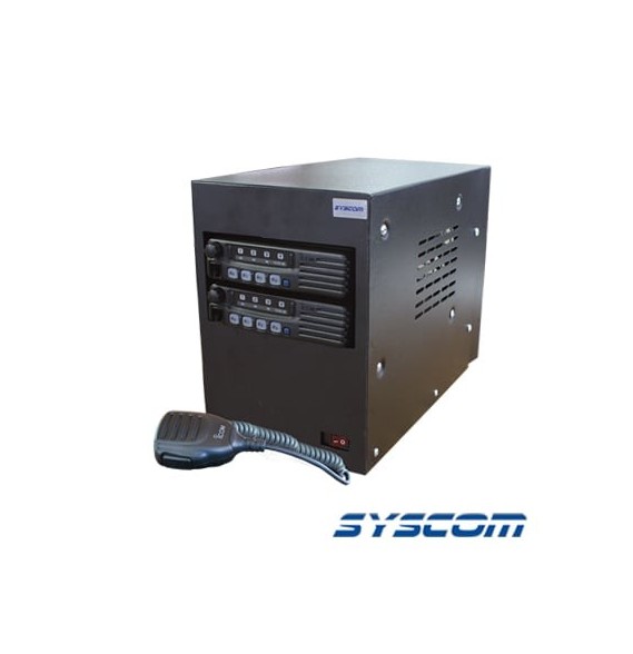 Syscom SIR-221SM Repetidor Compacto con Radios ICF-221S