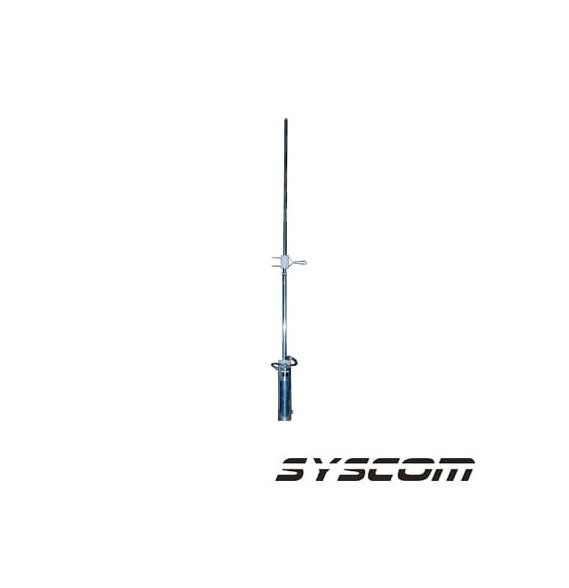 Syscom SJ-4UM Antena base UHF omnidireccional rango de