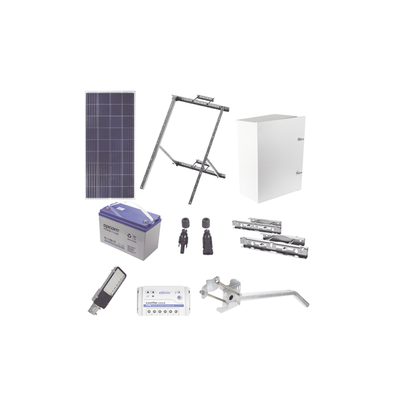 EPCOM INDUSTRIAL KIT-SL-30W Kit de energía solar para a