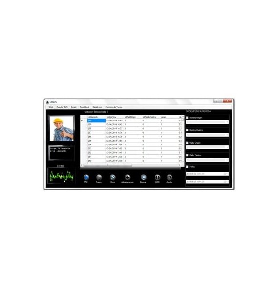 Syscom LANUS Software de Localización y Grabación de Ll