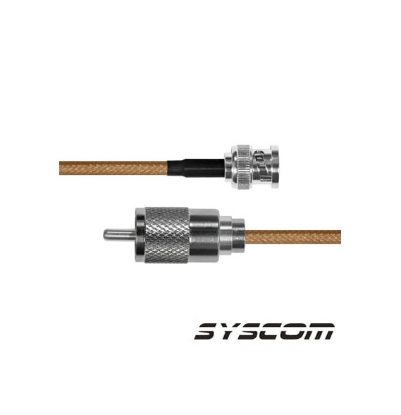 EPCOM INDUSTRIAL SBNC-142-UHF-110 Cable RG142 con conec