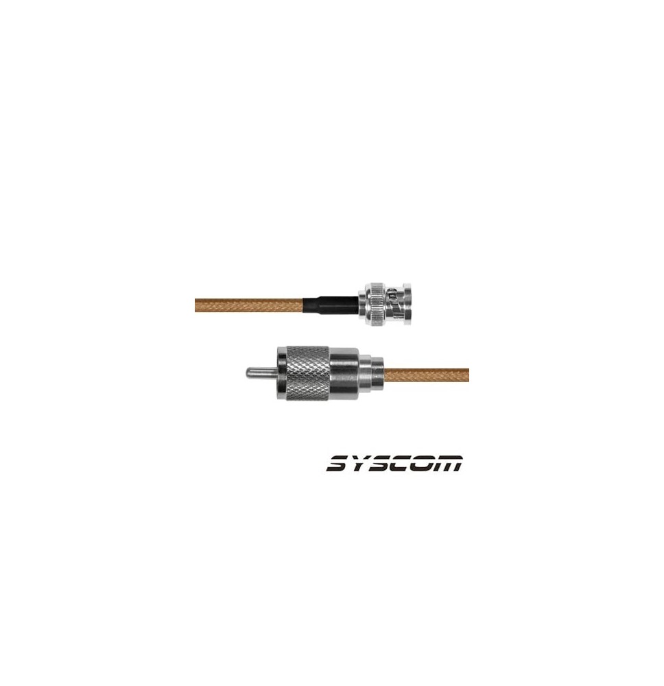 EPCOM INDUSTRIAL SBNC-142-UHF-180 Cable RG142 con condu