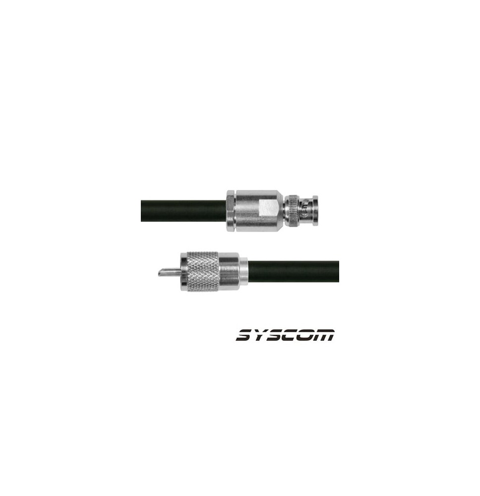 EPCOM INDUSTRIAL SBNC-214-UHF-180 Cable RG214 con conec