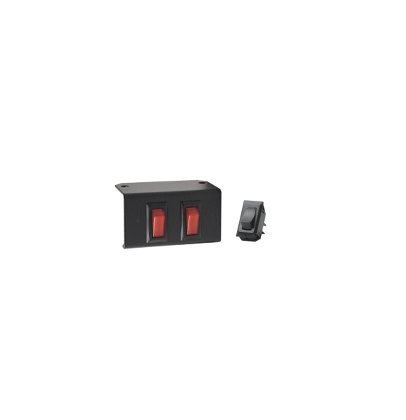 FEDERAL SIGNAL SW2 Panel frontal de 2 interruptores