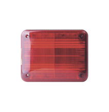 FEDERAL SIGNAL QL97RR Luz de advertencia Quadraflare LE