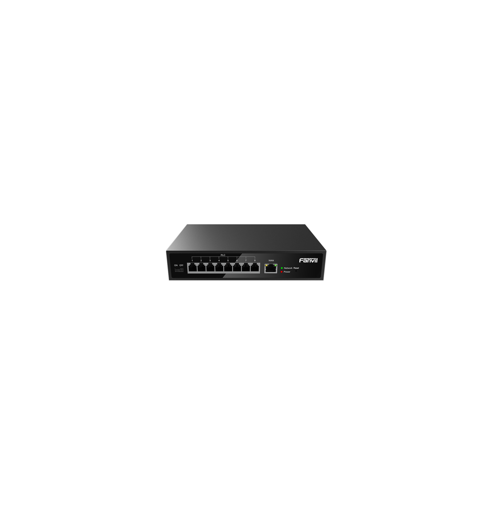 FANVIL PN8 Switch PoE de 2 Hilos para telefonos Fanvil