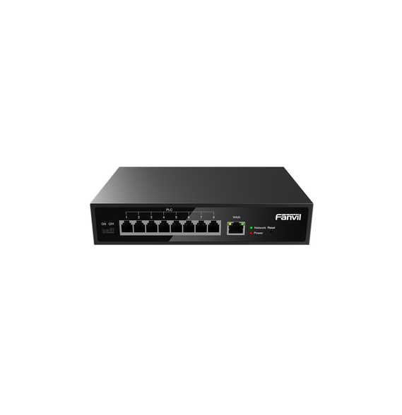 FANVIL PN8 Switch PoE de 2 Hilos para telefonos Fanvil